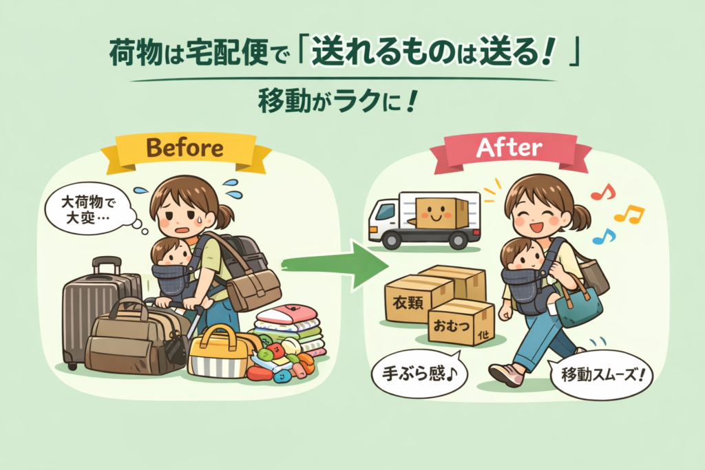 赤ちゃん 新幹線 持ち物