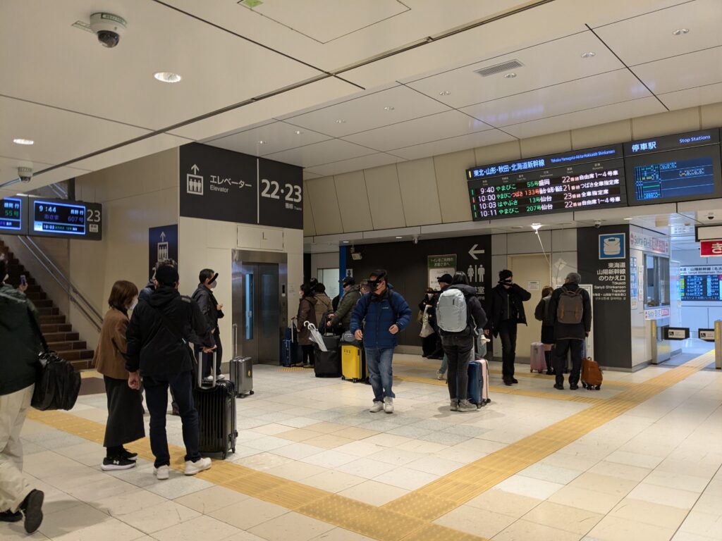 東京駅 新幹線 ベビーカー エレベーター
